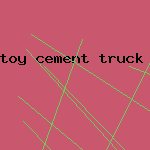 toy cement truck